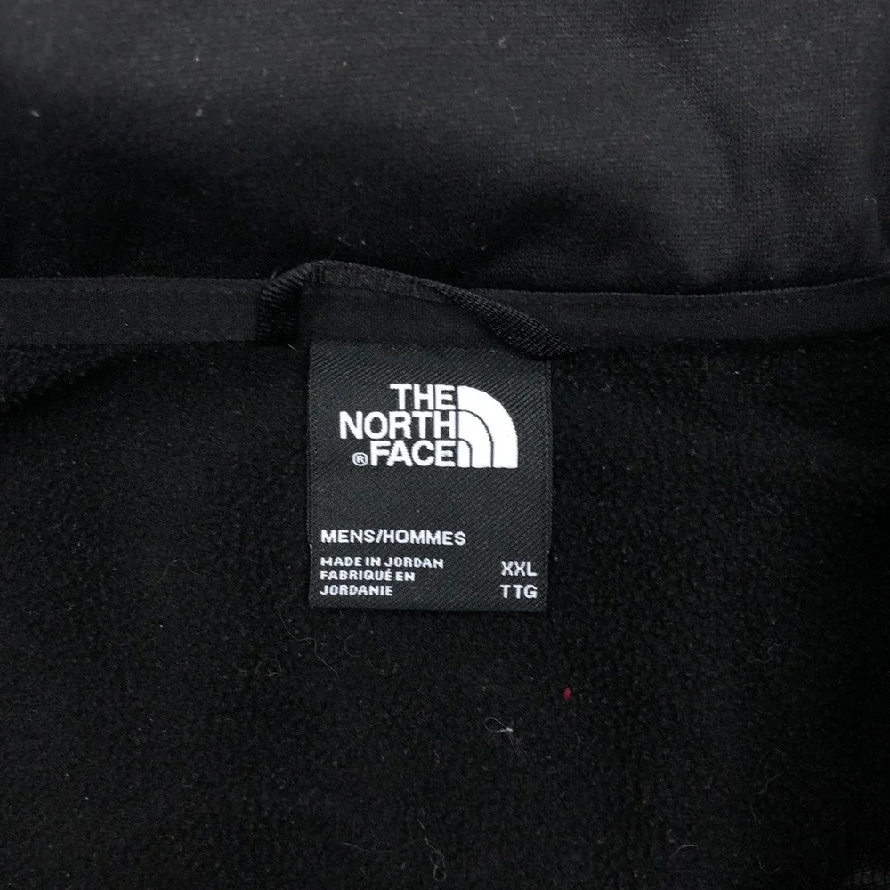 The North Face Mens Black Quarter Zip Fleece Pullover XXL